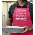 thumbnail image 4 of ThisWear Grandma's Love is Endless Funny Apron for Kitchen Two Pocket Apron Heliconia, 4 of 7
