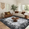 thumbnail image 2 of HOMERRY Abstract Border Print Non Slip Area Rug 8' x 10' for Living Room Washable Indoor Carpet, Gray, 2 of 6