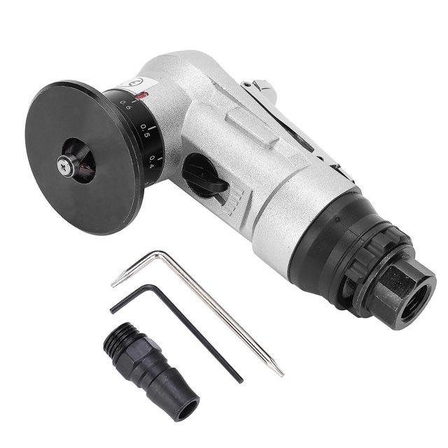 Chanfreineuse pneumatique à 45 degrés, mini-outil pneumatique portatif pour chanfreiner les bords de l'aluminium