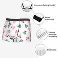 thumbnail image 3 of Yiaed Flower on ladybirds Print Men's Soft Cotton Boxer Shorts Breathable Boxers Underwear Moisture-Wicking Underwear Stretch Boxer Briefs for Man-X-Large, 3 of 5