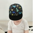 thumbnail image 5 of Discount! Fdelink Baseball Hat Sun UV Protection Hat Baby Sunhat Adjustable Trucker Flat Eaves Beret Baseball Cap Toddler Summer Hats black, 5 of 8
