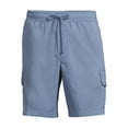 Men's and Big Men's Pull on Stretch Cargo Shorts, Sizes S2XL