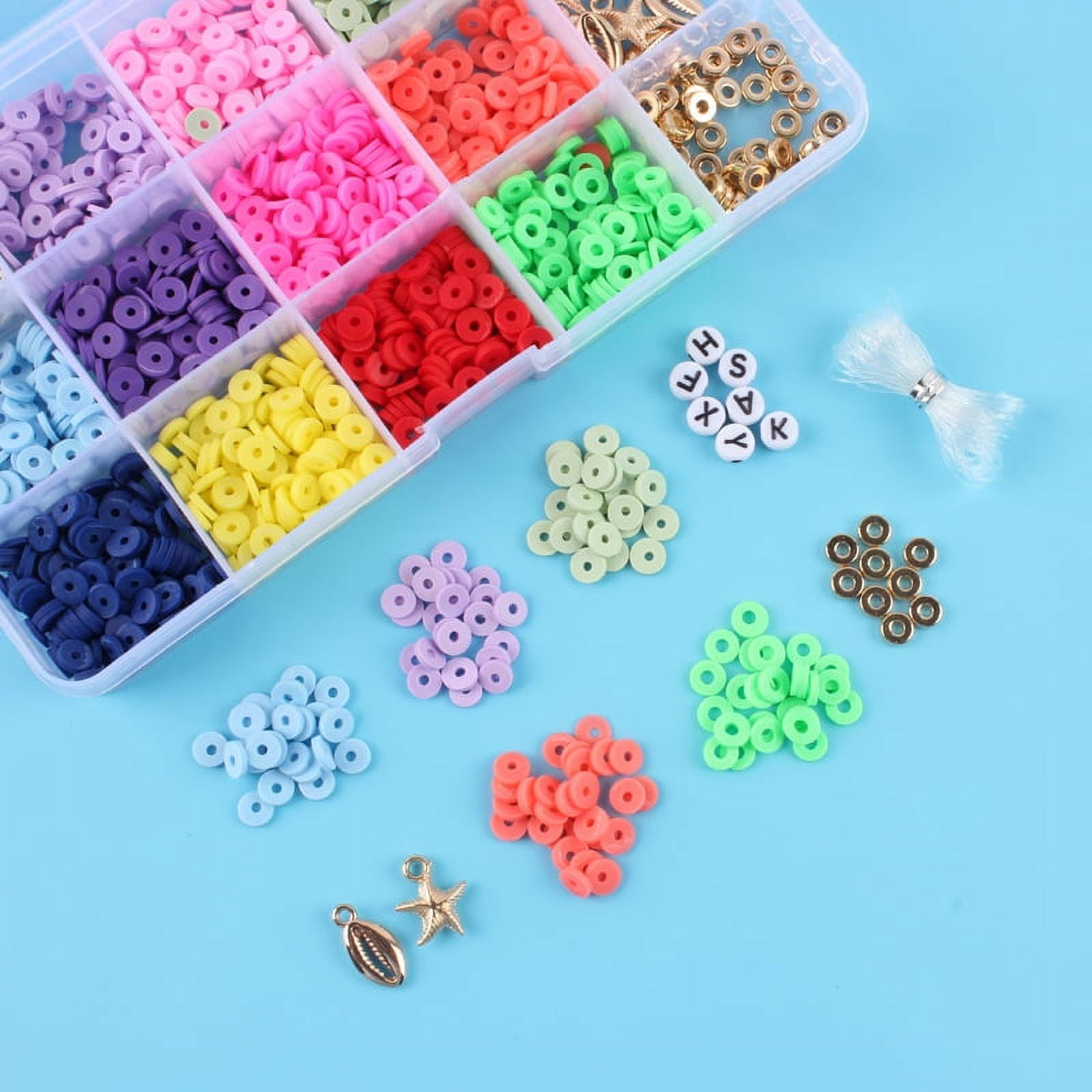 Feildoo Seed Beads Friendship Diy Bracelet Beads Craft Kit Small Rainbow  Beads For Making Jewelry Bracelet Necklace,24 Grids 3Mm Rice Bead Color  System 3 With Accessories 
