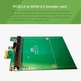 thumbnail image 2 of PCI-E to MXM3.0 Graphics Card Riser Card PCI Express X1 to MXM3.0 Adapter Converter Board with LED f, 2 of 5