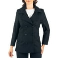thumbnail image 5 of Alpine Swiss Emma Womens Peacoat Jacket Wool Blazer Double Breasted Overcoat New, 5 of 8