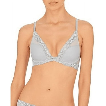 Natori RAINY Feathers Contour Plunge Bra, US 36G, UK 36F