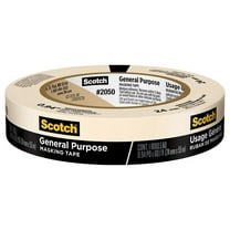 3M 36-Rolls of .94 x 60 yds 2050-24AP Scotch Greener Tan General Purpose Masking Tape
