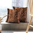 thumbnail image 6 of LALILO Throw Pillow Covers Rose Gold Gold Bright Light Sparkle Cushion Cover 18" x 18", 2 Pack, 6 of 6