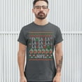 thumbnail image 3 of Tee Hunt FA La La La La La La La Nope T-Shirt Ugly Sweater Merry Christmas Men's Tee, Charcoal, Medium, 3 of 5