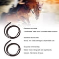 thumbnail image 4 of Stirrup Hobble Straps, 2PCS Microfiber Equestrian Stirrup Keeper Hobble Straps with Stainless Steel Buckles for Equestrian Riding, Adjustable Length, 4 of 7