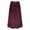 Wine, variant on Sequin Skirt Elastic High Waisted A-Line Sparkle Pleated Skirts Color:Beige Size:L
