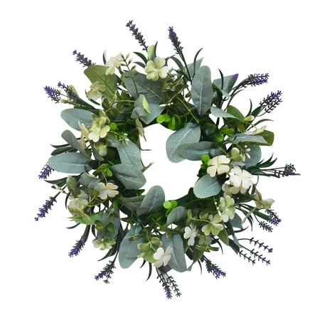 

Buodes Artificial Plants For Home Decor Indoor Simulation Leaf Wreath Artificial Garland Hanging Pendants Wedding Decoration