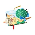 thumbnail image 4 of Libro de tela educativo Strade Fareast Limited juguete suave para niños, 4 of 8