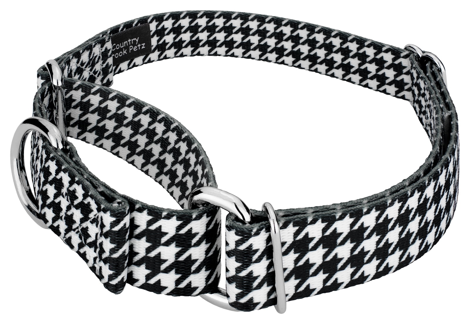 Country Brook Petz® Houndstooth Martingale Dog Collar and Leash, Medium