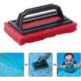 thumbnail image 2 of 5 Pcs Machine à Récurer de Bain à Main, Éponge de Baignoire à Main Brosse de Piscine (Rouge), Brosse à Récurer Robuste, Brosse à Récurer pour Carrelage pour Nettoyer les Murs de Piscine, 2 of 4