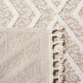 thumbnail image 6 of SAFAVIEH Global Dahila Diamond Indoor/Outdoor Area Rug, Light Beige/Brown, 5'3" x 7'6", 6 of 10
