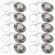 thumbnail image 1 of YSNOOWE 10Ud Llavero Metálico Estilo Occidental Sombrero Vaquero Para Llaves De Auto Plata, 1 of 6
