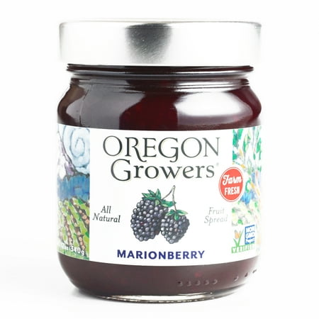 Oregon Growers Marionberry Jam 12 oz each (3 Items Per Order, not per (Best Marionberry Jam Oregon)