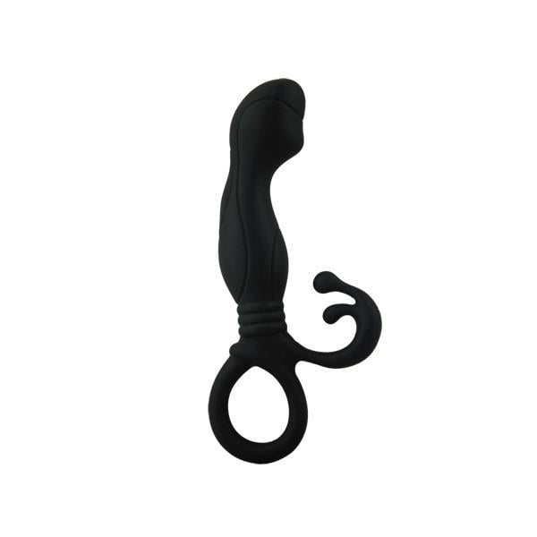 Pink B.O.B. Silicone Male Massager Curved Personal Stimulator
