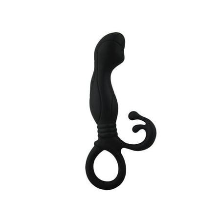 Pink B.O.B. Silicone Male Massager Curved Personal Stimulator