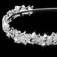 thumbnail image 4 of Boda Nupcial Flor Hojas Diadema de de Imitación Tiara Accesorios para El Cabello Prom Soledad tiara nupcial, 4 of 9