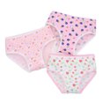 thumbnail image 6 of Emy Dola 12 Pack Girls Brief Kids Soft Underwear Panties Cotton Undies Adorable Prints Briefs for 2-10 Years Toddler, 6 of 9