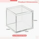 thumbnail image 5 of 12 mini cajas cuadradas de acrílico, cubos de acrílico transparente, caja de almacenamiento cuadrada pequeña, contenedor de dulces transparente, caja de regalo transparente, pequeño organizador para a, 5 of 6