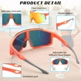 thumbnail image 4 of Gafas Deportivas de Sol FEISEDY B2388 con Protección UV400 para Adultos, 4 of 8