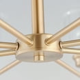 thumbnail image 4 of 12268CDHR Maxim Lighting Acadia - 8 Light Chandelier     -Traditional Installation, 4 of 5