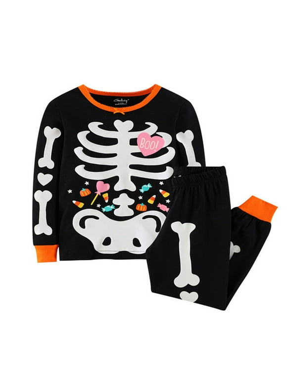 Skeleton Pajamas Boy
