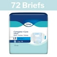thumbnail image 2 of TENA Complete + Care Ultra Brief, Moderate Absorbency, Unisex, Size Large, 24 Count, 3 Packs, 72 Total, 2 of 7