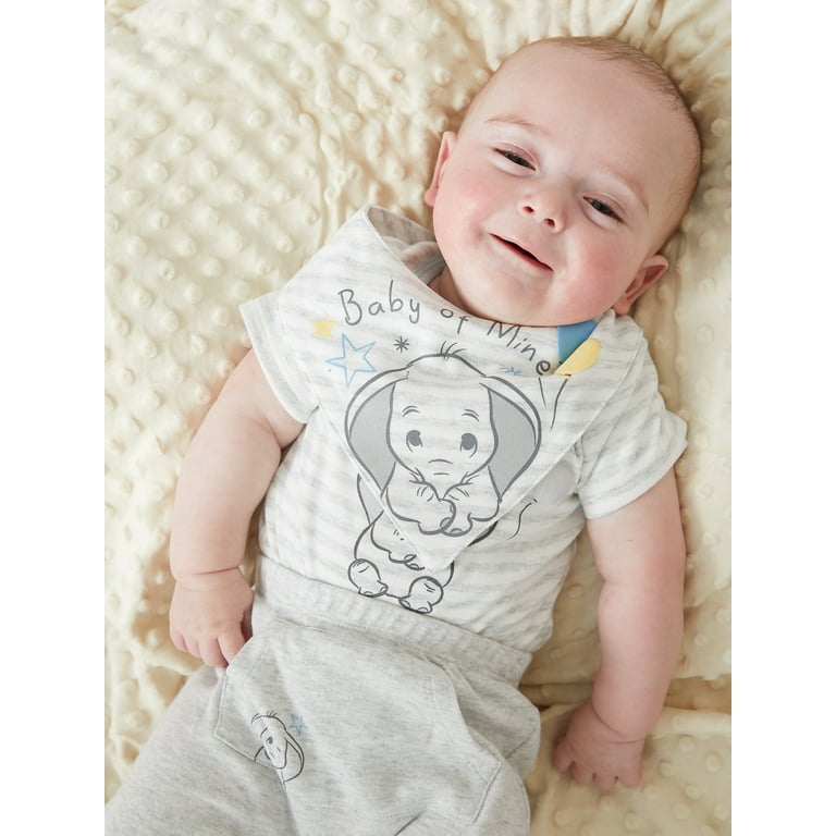 Disney Baby Wishes + Dreams Baby Boy Dumbo Outfit Set, 16-Piece,  Newborn-6/9 Months
