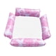 thumbnail image 3 of Flotador inflable para piscina, flotador portátil, tumbona, cama flotante para agua, flotador para piscina Rosa, 3 of 9