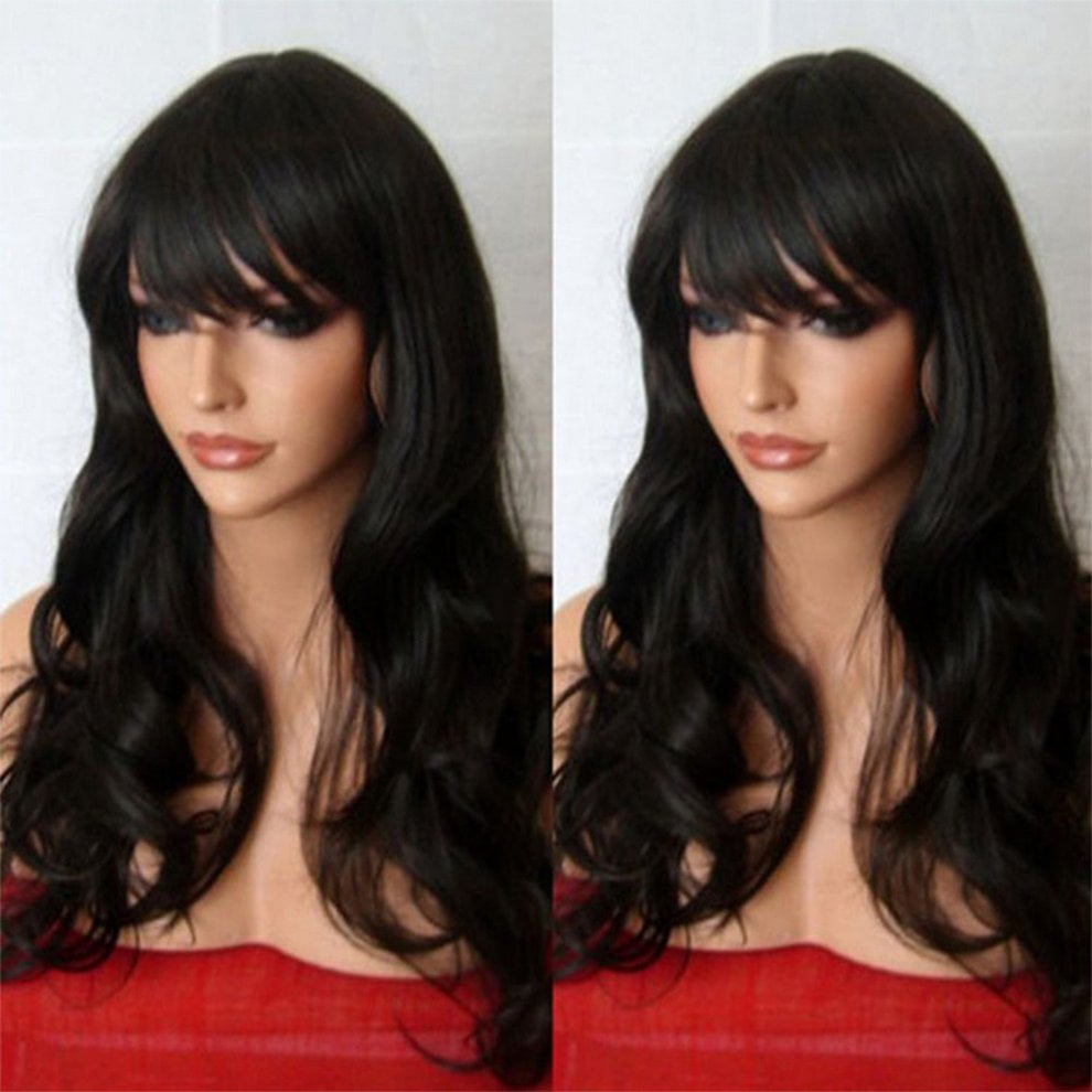 how to curl a straight synthetic wig
