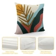 thumbnail image 4 of JEUXUS Boho Pillow Covers Textured Throw Pillows Covers Abstract Leaf Floral Pillow Cover Boho Decorative Pillows for Couch Bed Sofa, 4 of 5