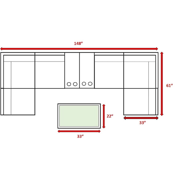 Living Source International 9-Piece Outdoor Set with Cushions in Brown