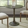 thumbnail image 2 of Coaster Oswego Table de Salle à Manger Ronde Traditionnelle en Bois, Bronze, 2 of 3