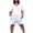 ☪318-White, variant on Women's Loose V-Neck Pocket Casual Solid Midi Jumpsuit Shorts - One-Piece Romper for Beach and Vacation, Pants for Women