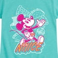 thumbnail image 3 of Disney - Nice Mickey - Toddler & Youth Girls Short Sleeve Graphic T-Shirt, 3 of 5