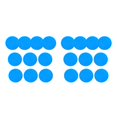 thumbnail image 1 of ZLight Inflated Swimming Pool Repair Patch Inflatable Boat Mattress Waterproof Patches Strong Stickiness Puncture Fixing Round 10PCS 2Set, 1 of 6