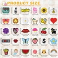 thumbnail image 7 of 30PCS Embroidered Patches, Bright Vivid Colors Sew On Patch Iron On Patch Applique for Clothes, Dress, Hat, Jeans, Hats, DIY Accessories, 7 of 7