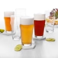 thumbnail image 2 of Pub Juego De 6 Vasos De Vidrio Soplado Para Agua Cerveza, 2 of 3