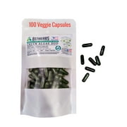 Green Algae Duo - Spirulina & Chlorella - Superfood - Special Blend - 100 Veggie Capsules, 500mg