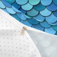 thumbnail image 4 of Homewish Kawaii Mermaid Scales Duvet Cover Queen,Ocean Animal Queen Bedding,Blue,Reversible,3pcs,1 Duvet Cover and 2 Pillowcases, 4 of 6