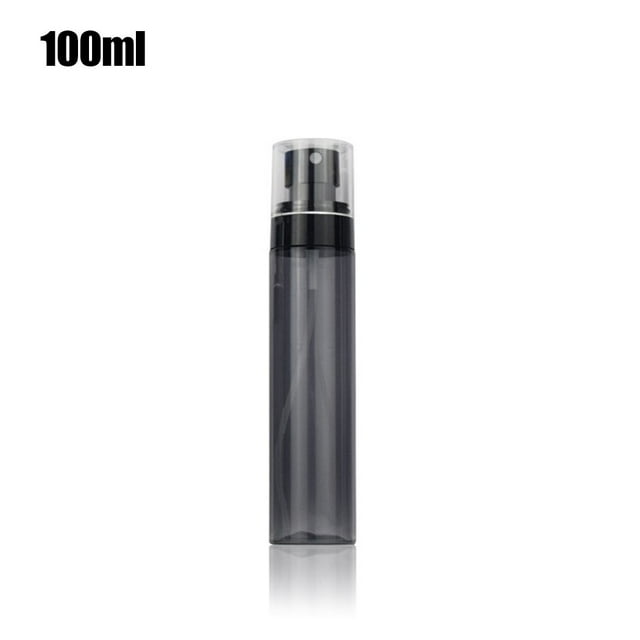 Luckyn 100 ML Plastic Spray Bottle,10 Pcs Pump Bottle Makeup Liquid Sample Dispenser,Portable Refillable Perfume Atomizer Empty Spray Bottle,Black