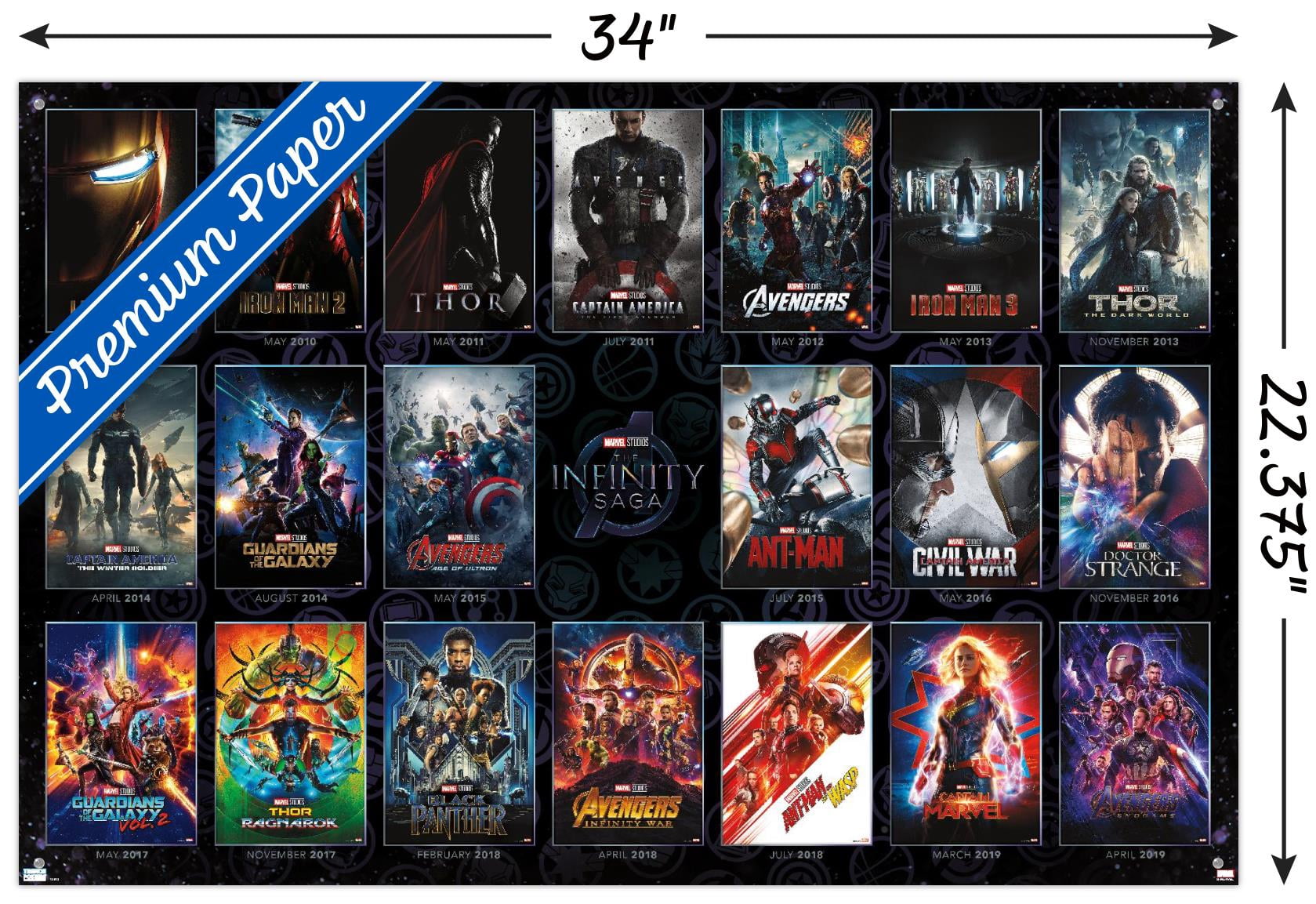MARVEL Infinity SAGA E賞 ポスター 全20種コンプ 102f7d08-3af6-4c6c-9355-
