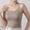 *Coffee, variant on ClodeEU Women's Ice Silk Seamless Adjustable Spaghetti Strap Camisole with Built-in Pads ,Backless Wireless Bra Top Black,Women's Plus L