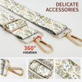 thumbnail image 3 of Purse Strap Replacement Crossbody, 3.8cm Wide  Strap Adjustable Replacement Belt  Buckle, Handbag Crossbody Bag Strap Cute Leaf Butterfly, 3 of 7