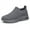 All Gray, variant on Toddlers Sock Shoes Boys Girls Kids Sneakers Slip on Fitness Tennis Walking School Shoes Black Size 10