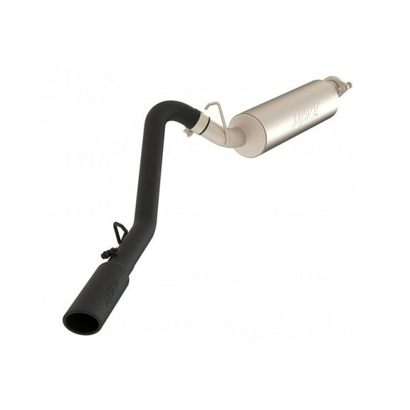 MBRP Exhaust S5500BLK Armor BLK Cat Back Exhaust System Fits 00-06 Wrangler (TJ) Fits select: 2000-2006 JEEP WRANGLER / TJ